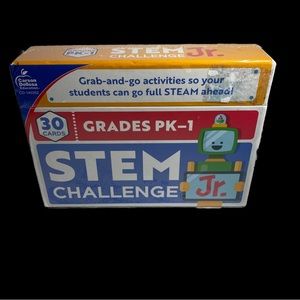 CARSON DELLOSA Stem Cards Challenge Jr Grades PK - 1    New